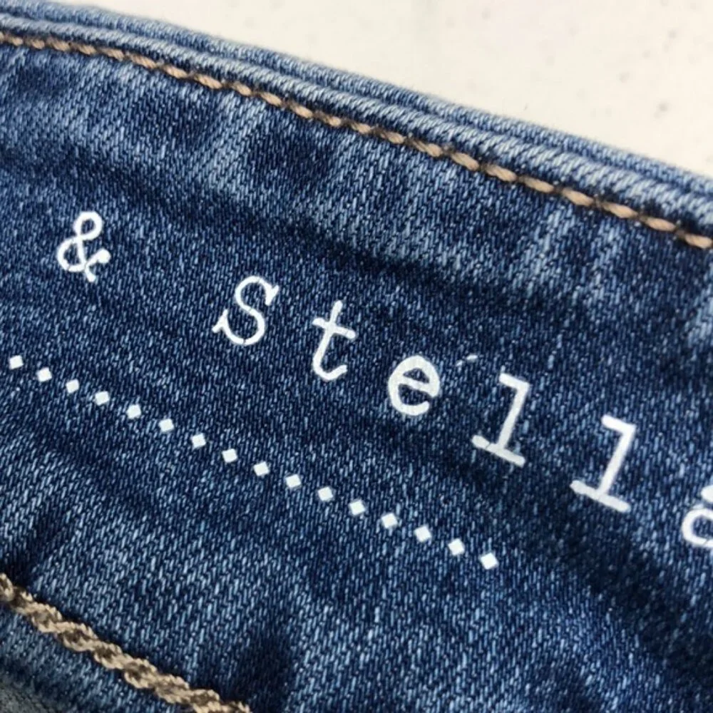 PREMIUM FRANKIE & STELLA HI-RISE DENIM CAPRIS 22/36x20 ⭐️